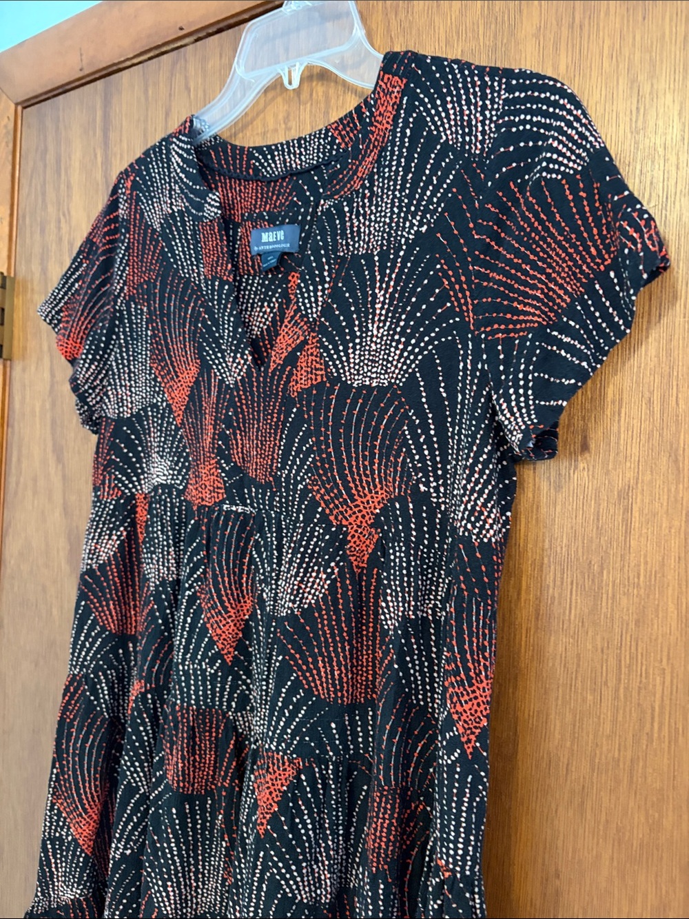 Maeve Anthropologie Tania Tiered Tunic Dress Size S - Picture 8 of 10